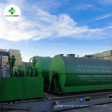 Scrap tires pyrolysis machine with 100ton capacity per day